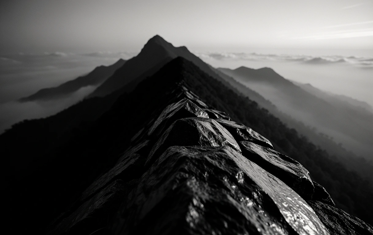 Mountain landscape texture