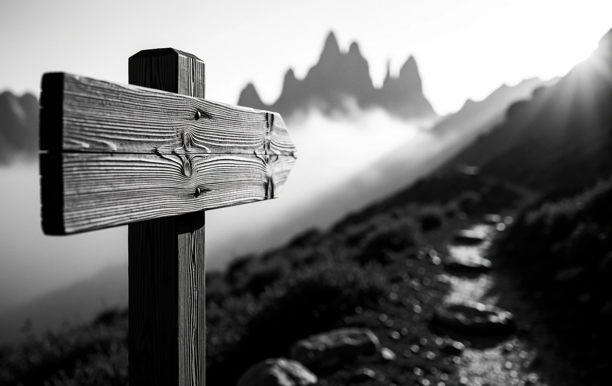 Mountain landscape texture