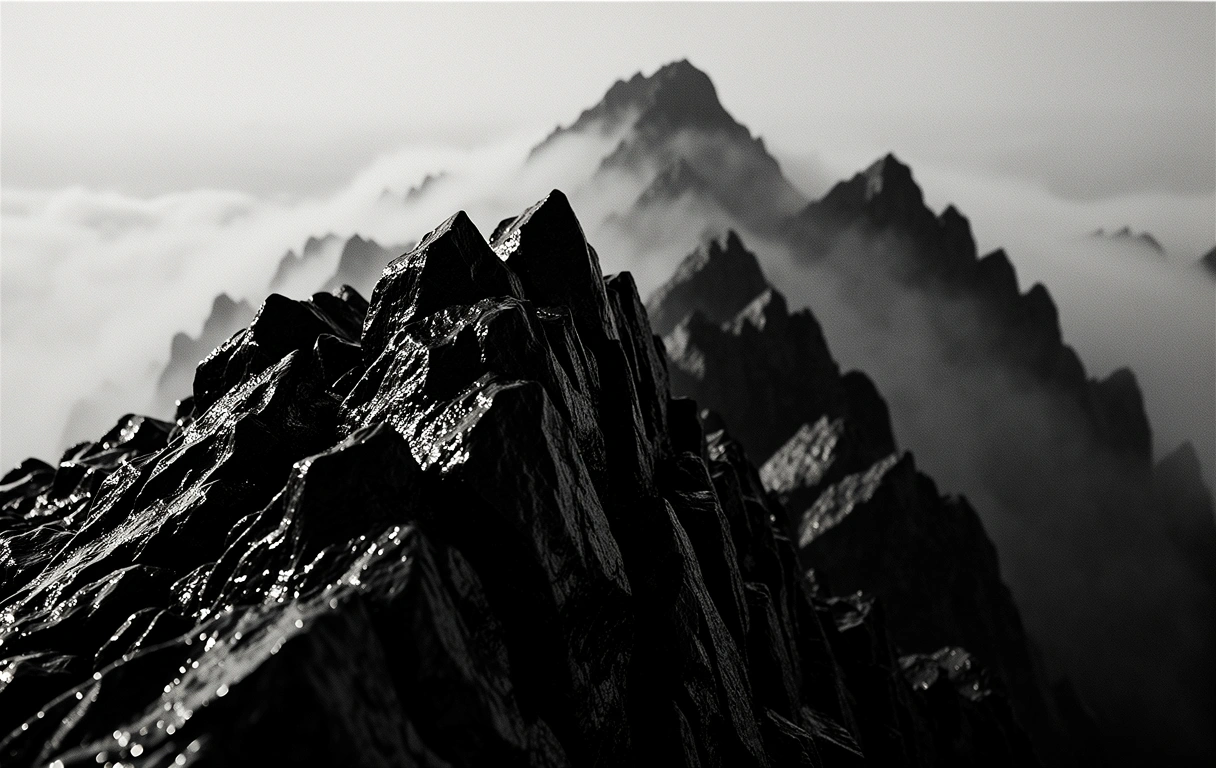 Mountain landscape texture