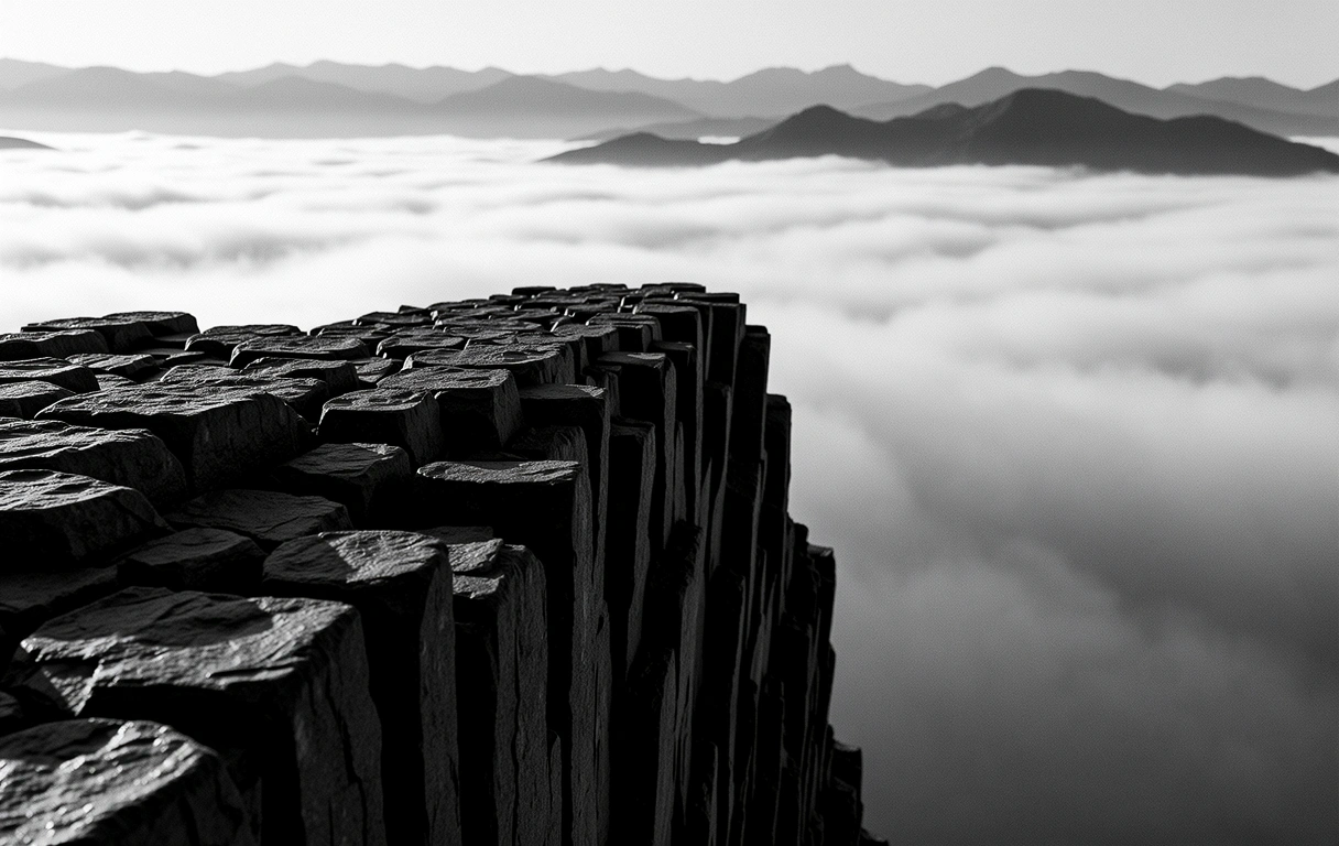 Mountain landscape texture
